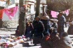 China - Tibet - Lhasa - The market was exciting to walk around in. People had come in from the countryside and trade and talk was lively.