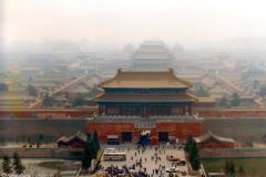 China - Beijing - The Forbidden City, viewed from Jingshan Hill