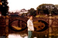 Japan - Tokyo - Royal Palace. With me in front