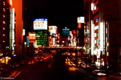 Japan - Tokyo - Shinjuku district. If there is anything the modern Japanese really appreciates it is the neon lighting of their economic miracle