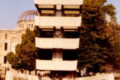 Japan - Hiroshima - Peace Park monument