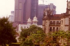 Malaysia - Kuala Lumpur - Park and office buildings