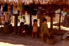 Philippines - Children in village near Banaue