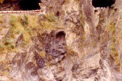 Taiwan - Taroko Gorge - Can you see the "Indian head" in the lower right corner? It is famous.