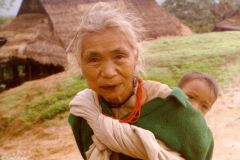 Thailand - Golden Triangle Trekking - Betel nut chewing grandmother in Northern Thailand