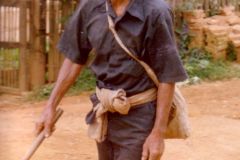 Thailand - Man pictured near the Golden Triangle