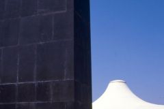 Israel - Jerusalem - Roof of Museum of Israel. The Dead Sea scrolls are kept here