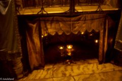 Palestine - Bethlehem - Church of the Nativity - The manger