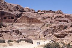 Jordan - Petra - A couple hundred metres from the Treasury