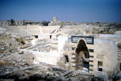 Syria - Aleppo - The Citadel - View towards the theatre