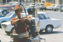 Syria - Aleppo - Refreshments vendor