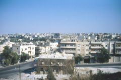 Syria - Hama - Bullet ridden houses