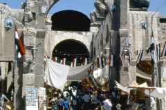 Syria - Damascus - Trajan Gate entrance to souq