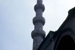 Turkey - Istanbul - One of the minarets on Süleymaniye Mosque