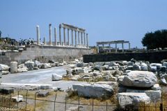 Turkey - Bergama - Site of the Athena temple in Pergamon