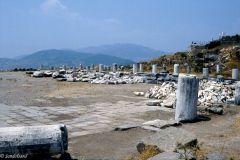 Turkey - Bergama - Site of the Trajan temple in Pergamon