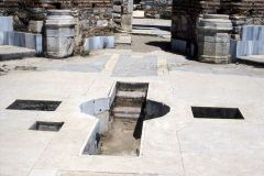 Turkey - Efes - St. John Basilica with baptismal font in ancient Efesos
