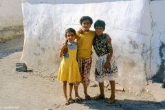 Turkey - Göreme - Three little girls followed and were able to ask in English: "What's your name?"