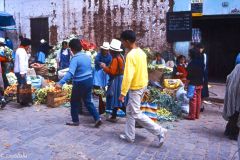 Peru - Cuzco - Railway market