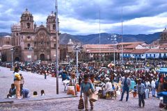 Peru - Cuzco - Christmas Eve Market on Plaza de Armas