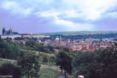 Czech Republic - Praha - Hradcany Castle seen from Pet?ín hill