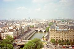 France - Paris - Notre Dame - La Seine