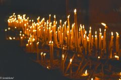 France - Paris - Notre Dame candles