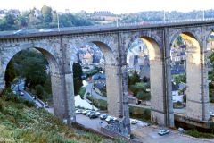 France - Dinan - Bridge across the River Rance