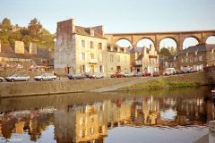 France - Dinan - Bridge across the River Rance