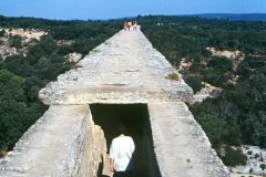 France - Provence - Pont-du-Gard - Gardon River