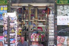 France - Paris - Newspaper kiosk