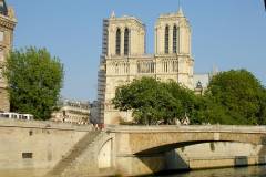 France - Paris - Cathedral of Notre-Dame seen from the Seine