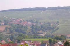 France - Champagne - View from the town of Châtillon-sur-Marne