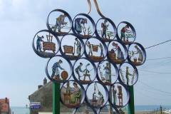 France - Champagne - Decoration in Châtillon-sur-Marne