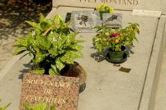 France - Paris - Cimetière du Père-Lachaise - Grave of Simone Signoret and Yves Montand