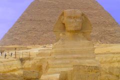 Egypt - Giza - The Spinx and Pyramid