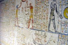 Egypt - Luxor - Inside a tomb in the Valley of the Kings