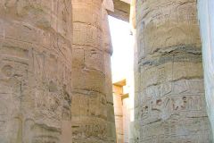 Egypt - Luxor - Karnak Temple - Columns