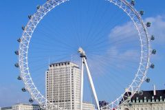 England - London - The Thames - London Eye