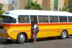 Malta - Bus in Bugibba