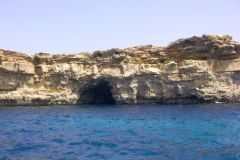 Malta - Boat from Mellieha Bay to Comino and the Blue Lagoon