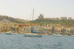 Malta - Boat from Mellieha Bay to Comino and the Blue Lagoon