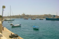 Malta - From Sliema towards Valletta