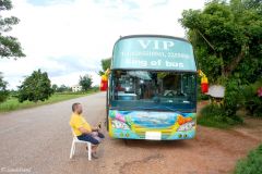 Laos - The road from Vientiane to Vang Vieng