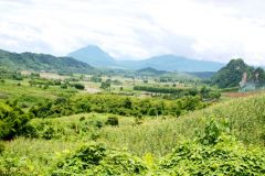 Laos - The road from Vang Vieng to Luang Prabang