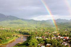 Laos - Luang Prabang - Phu Si mountain
