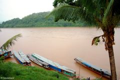 Laos - Luang Prabang - On the bank of the Mekong River