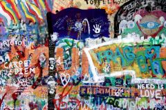 Czech Republic - Praha - Malá Strana - John Lennon Wall