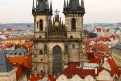 Czech Republic - Praha - Staromestske namesti - Church of Our Lady before Tyn