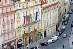 Czech Republic - Praha - View of the Staromestske namesti from tower of the Old Town Hall